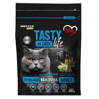 Sausas kačių maistas Biofeed Tasty Cats Life, lašiša, 0.6 kg