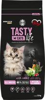 Sausas kačių maistas Biofeed Tasty Cats Life, triušiena, 1.5 kg