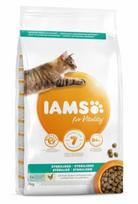 Sausas kačių maistas IAMS For Vitality Sterilized, vištiena, 3 kg