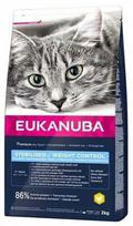 maistas sterilizuotom katem - Sausas kačių maistas Eukanuba Sterilised Weight Control, vištiena, 2 kg - 1 nuotrauka