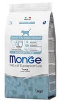 Sausas kačių maistas Monge Monoprotein, upėtakis, 0.4 kg