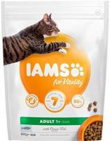 Sausas kačių maistas IAMS Vitality, žuvis, 0.8 kg