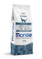 Sausas kačių maistas Monge Natural Monoprotein, upėtakis, 10 kg
