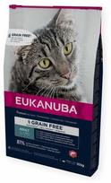 Sausas kačių maistas Eukanuba Adult, lašiša, 10 kg