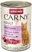 Šlapias kačių maistas Animonda Carny Turkey + Lamb, ėriena/kalakutiena, 0.4 kg