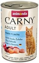 Šlapias kačių maistas Animonda Carny Adult, vištiena/lašiša, 0.4 kg