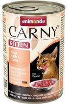 Šlapias kačių maistas Animonda Carny Kitten, jautiena/vištiena/veršiena, 0.4 kg