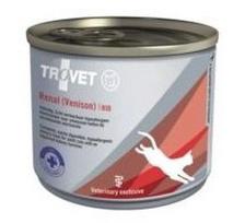 Šlapias kačių maistas Trovet Renal Venison, ryžiai/elnių mėsa, 0.2 kg