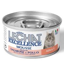 Šlapias kačių maistas Lechat Excellence Mousse Adult, žuvis, 0.085 kg
