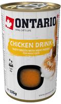 Šlapias kačių maistas Ontario Cat Drink Chicken, vištiena, 0.135 kg