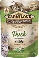 carnilove konservai katems - Šlapias kačių maistas Carnilove Rich in Duck Catnip, antiena, 0,085 kg - 1 nuotrauka
