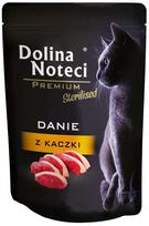 Šlapias kačių maistas Dolina Noteci Premium Sterilised, antiena, 0.085 kg