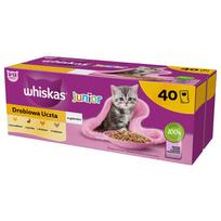 Šlapias kačių maistas Whiskas Junior, vištiena/kalakutiena/antiena, 3.4 kg