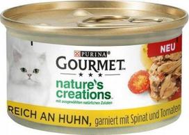 Šlapias kačių maistas Purina Gourmet Nature's Creation, vištiena, 0.085 kg