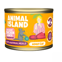 Šlapias kačių maistas Animal Island, kalakutiena/putpelių mėsa, 0.2 kg