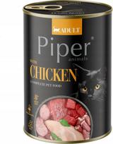 piper konservai - Šlapias kačių maistas Dolina Noteci Piper Adult, vištiena, 0.4 kg - 1 nuotrauka