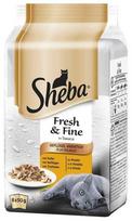 Šlapias kačių maistas Sheba Mini Pouch, paukštiena, 0.3 kg