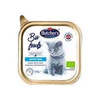 Šlapias kačių maistas Butchers Bio Foods, žuvis, 0.085 kg