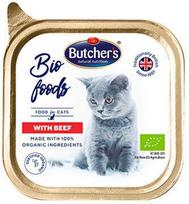 Šlapias kačių maistas Butchers Bio Foods, jautiena, 0.085 kg