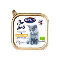 Šlapias kačių maistas Butchers Bio Foods, vištiena, 0.085 kg