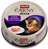 Šlapias kačių maistas Animonda Carny, žuvis/tunas, 0.08 kg