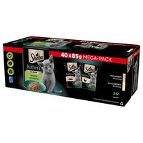 vistiena - Šlapias kačių maistas Sheba Kitten, vištiena/lašiša, 3.4 kg - 1 nuotrauka
