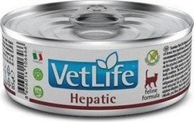 Šlapias kačių maistas Farmina Vet Life Hepatic, 0.085 kg