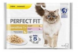 Šlapias kačių maistas Perfect Fit, vištiena, 0.34 kg