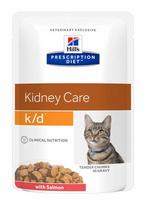 Šlapias kačių maistas Hill's Prescription Diet Kidney Care with Salmon K/D, vištiena, 1.02 kg, 12 vnt.