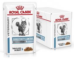 Šlapias kačių maistas Royal Canin Sensitivity Control Chicken & Rice, vištiena/ryžiai, 0.085 kg, 12 vnt.