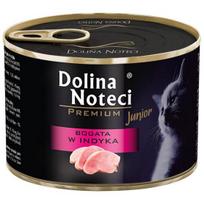 Šlapias kačių maistas Dolina Noteci Premium Junior Rich In Turkey, kalakutiena, 0.185 kg