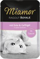 Šlapias kačių maistas Miamor Ragout Royale Duck With Poultry, antiena/paukštiena, 0.1 kg