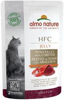 Šlapias kačių maistas Almo Nature HFC Jelly, jūros gėrybės/tunas, 0.055 kg