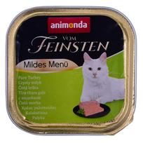 Šlapias kačių maistas Animonda Vom Feinsten Neutered Cat Turkey, kalakutiena, 0.1 kg