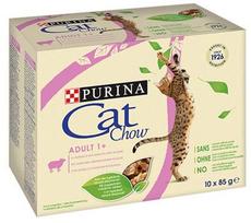 Šlapias kačių maistas Purina Cat Chow Lamb, ėriena, 0.085 kg, 10 vnt.