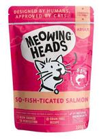 Šlapias kačių maistas Meowing Heads So-Fish-Ticated Salmon, lašiša, 0.1 kg