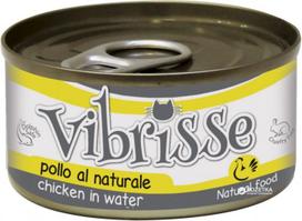 Šlapias kačių maistas Croci Vibrisse Natural Chicken in Water, vištiena, 0.07 kg