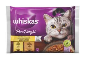 Šlapias kačių maistas Whiskas Pure Delight, vištiena/kalakutiena, 0.340 kg, 4 vnt.
