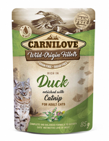 carnilove konservai katems - Šlapias kačių maistas Carnilove Rich in Duck Catnip, antiena, 0,085 kg - 2 nuotrauka