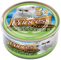 Šlapias kačių maistas Princess, daržovės, 0.17 kg