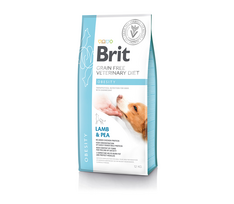 brit gf veterinary diets obesity - Sausas šunų maistas Brit GF Veterinary Diets Obesity, ėriena/geltonieji žirniai, 2 kg - 1 nuotrauka