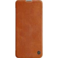 redmi 5g telefonas - Nillkin "Qin Case Xiaomi Redmi Note 9T 5G" Brown - 1 nuotrauka