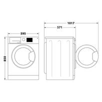 skalbimo masina 7kg - Whirlpool FFS 7469 W EE - 7 nuotrauka