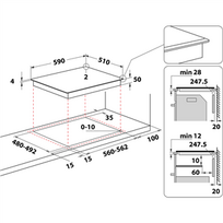 elektrine kaitlente - Whirlpool WF S5060 CPBF - 9 nuotrauka