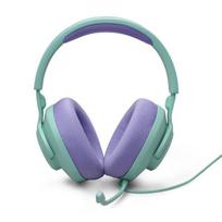 jbl ausiniai - JBL Quantum 100 M2 Cyan (Žalios/Violetinės) - 1 nuotrauka