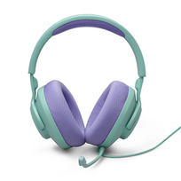 jbl ausiniai - JBL Quantum 100 M2 Cyan (Žalios/Violetinės) - 2 nuotrauka
