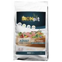 Ironpet Turkey Large Giant Adult sausas maistas didelių veislių šunims, 12kg