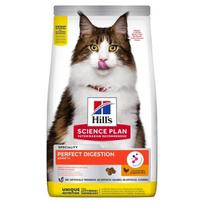 Hill's Science Plan Perfect Digestion Adult 1+ sausas kačių maistas su vištiena ir rudaisiais ryžiais, 7 kg
