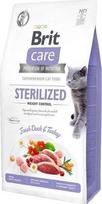 brit care - Brit Care Cat Grain-Free Sterilized Weight Control kačių maistas 7kg - 1 nuotrauka