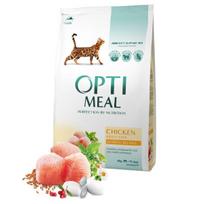 OPTIMEAL™. Visavertis sausas maistas suaugusioms katėms su vištiena, 4 kg